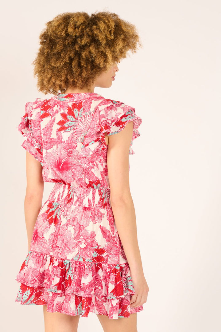 Mini Dress Camila - Pink Padang - Poupette St Barth