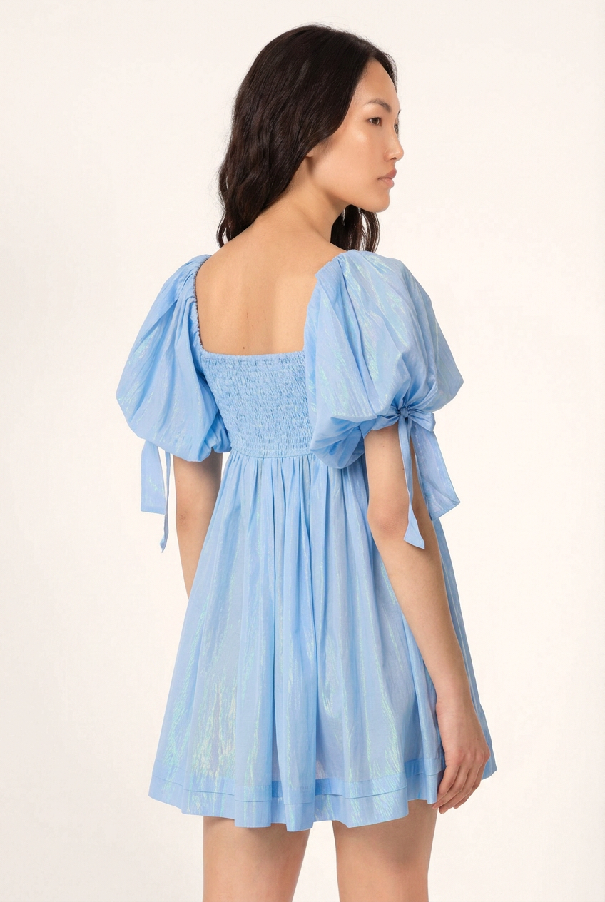 Mini Dress Catalina - Light Blue