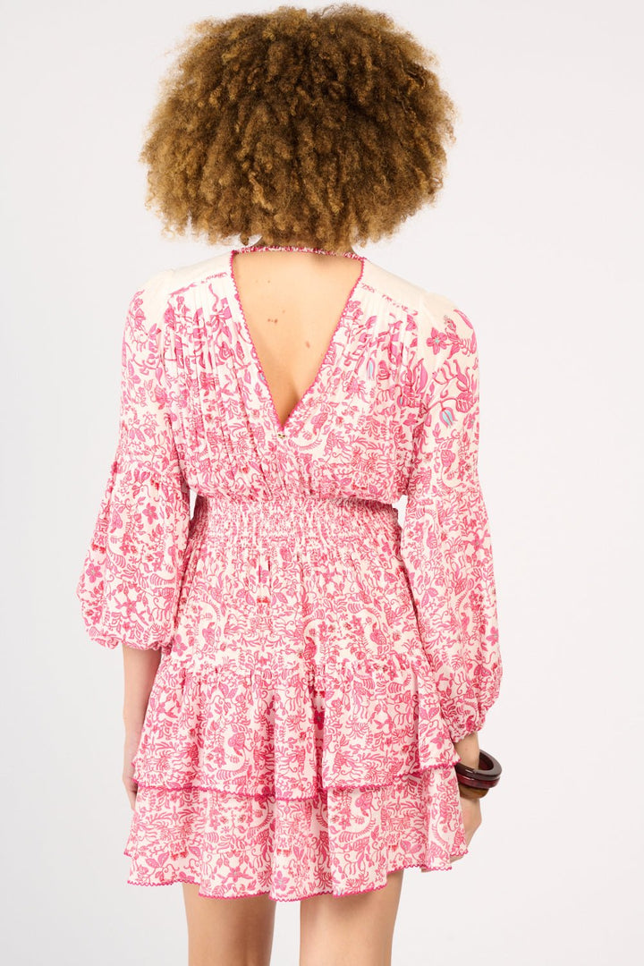 Mini Dress Chiara - Pink Tiare