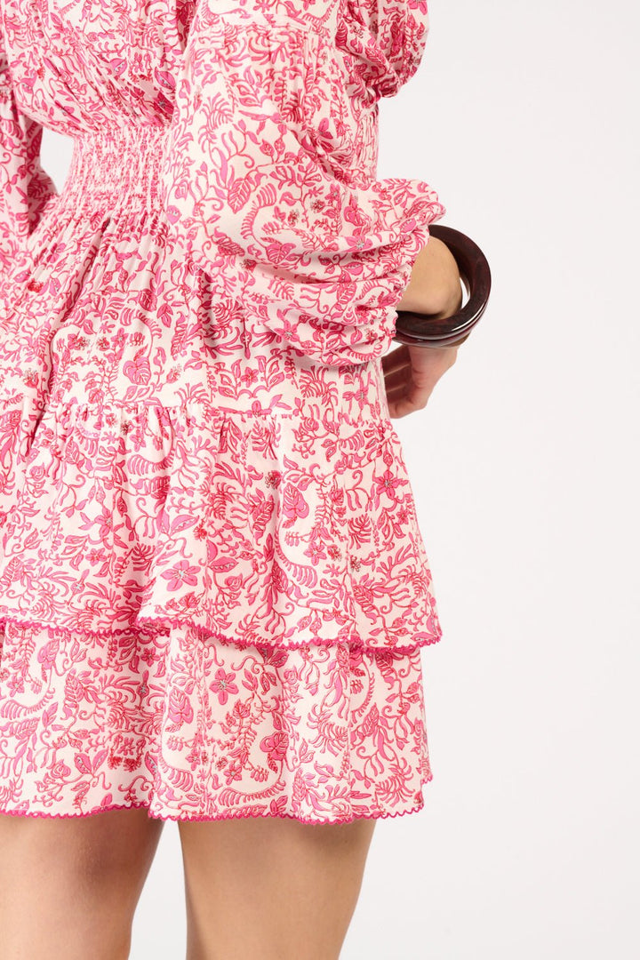 Mini Dress Chiara - Pink Tiare