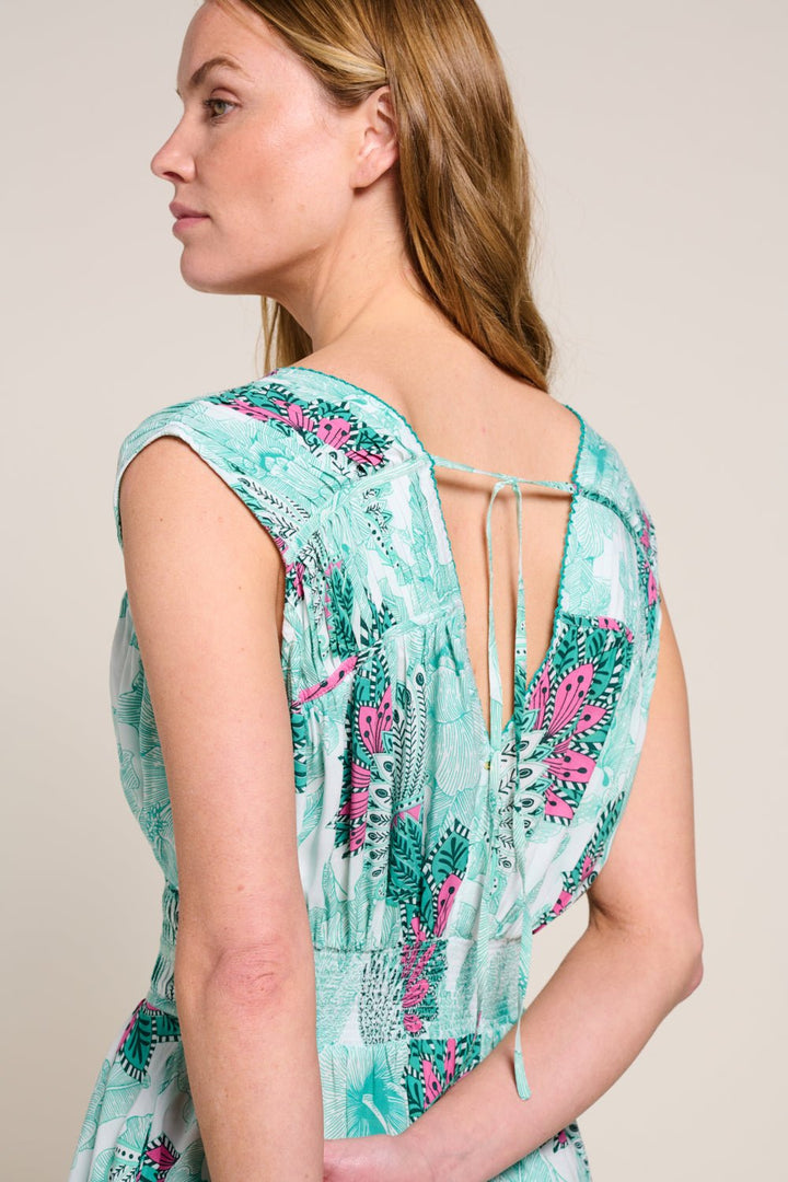 Robe Courte Ciao - Green Padang