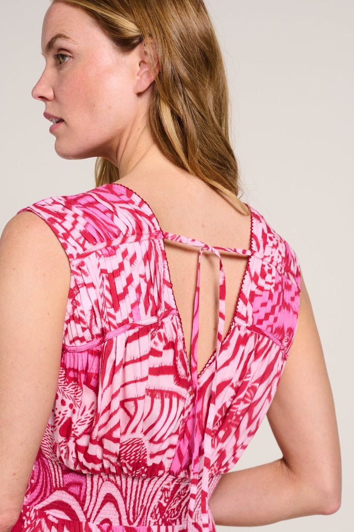 Mini Dress Ciao - Pink Japonism - Poupette St Barth