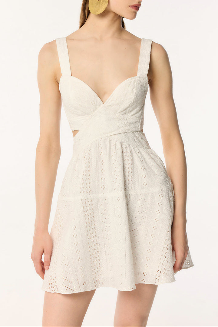 Mini Dress Coco - Natural White - Poupette St Barth
