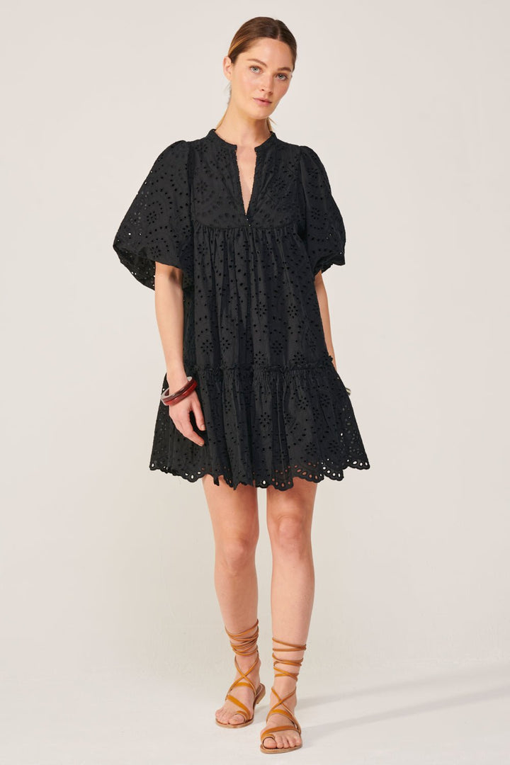 Mini Dress Cruz - Black - Poupette St Barth