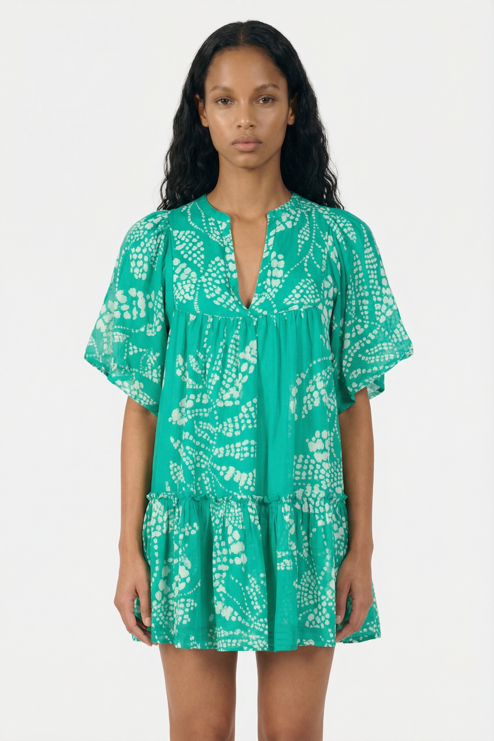 Mini Dress Cruz - Mint Austral - Poupette St Barth