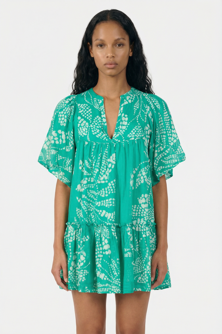 Mini Dress Cruz - Mint Austral - Poupette St Barth
