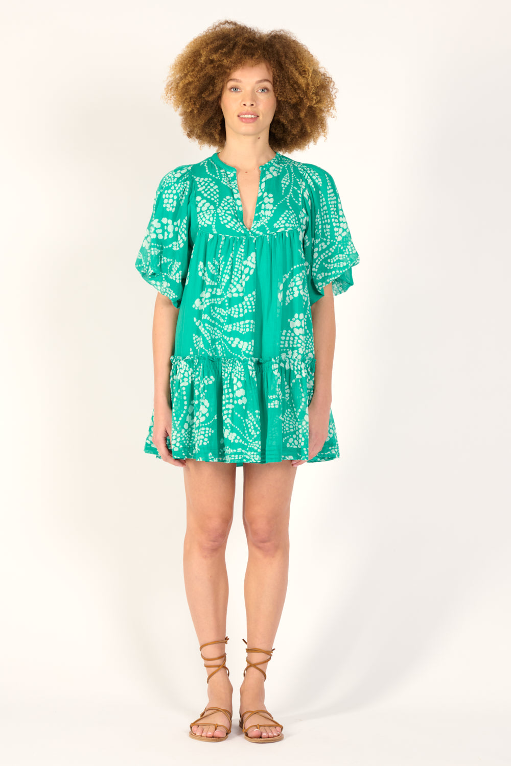 Mini Dress Cruz - Mint Austral - Poupette St Barth