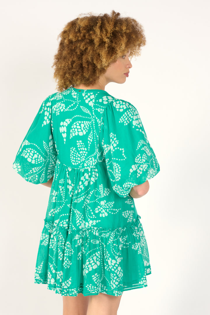 Mini Dress Cruz - Mint Austral - Poupette St Barth