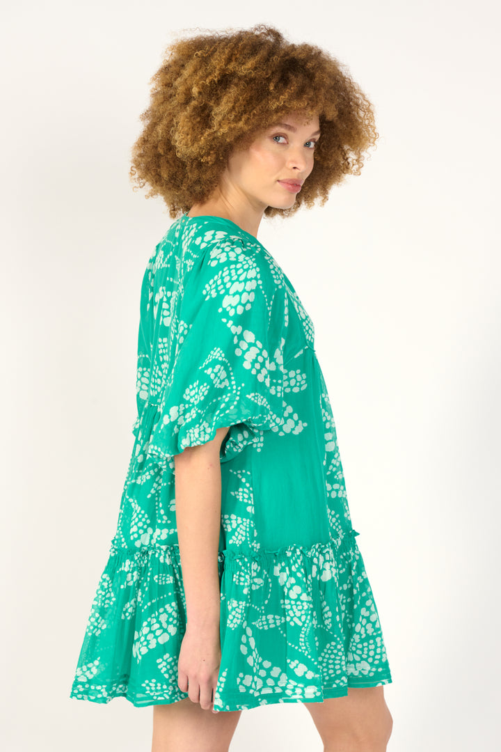 Mini Dress Cruz - Mint Austral - Poupette St Barth