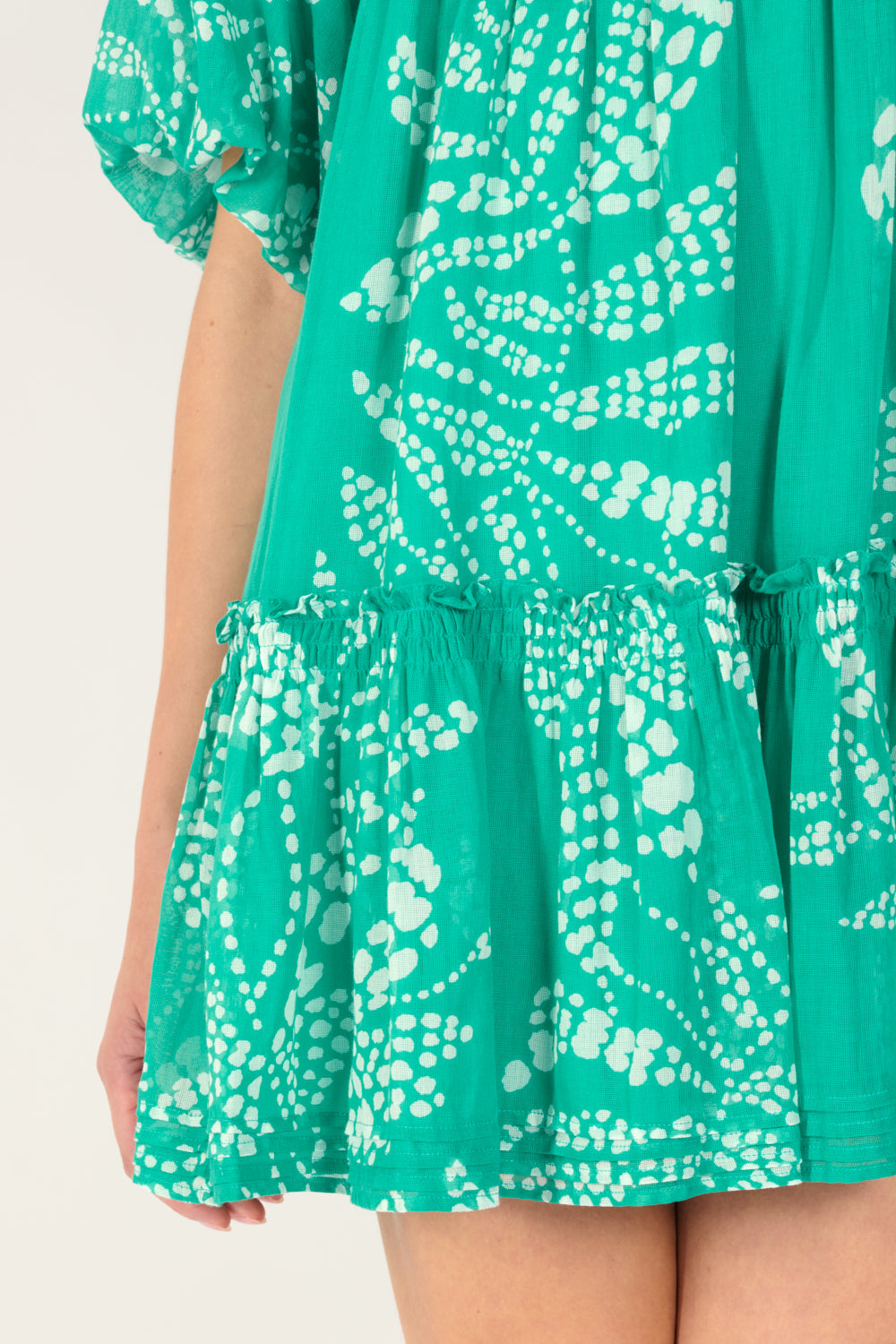 Mini Dress Cruz - Mint Austral - Poupette St Barth