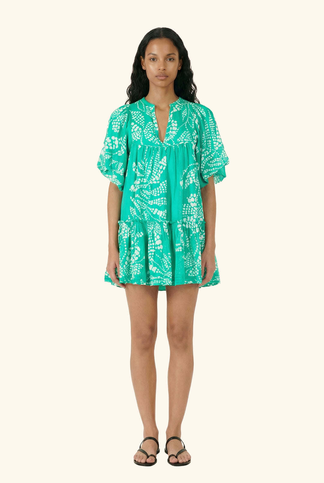 Mini Dress Cruz - Mint Austral - Poupette St Barth