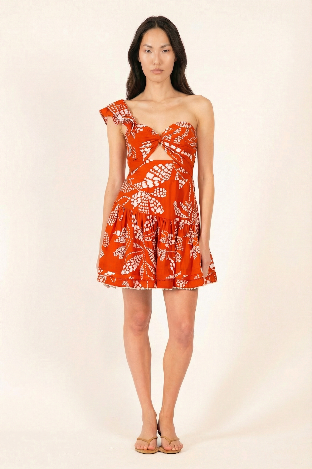 Mini Dress Niki - Paprika Austral - Poupette St Barth