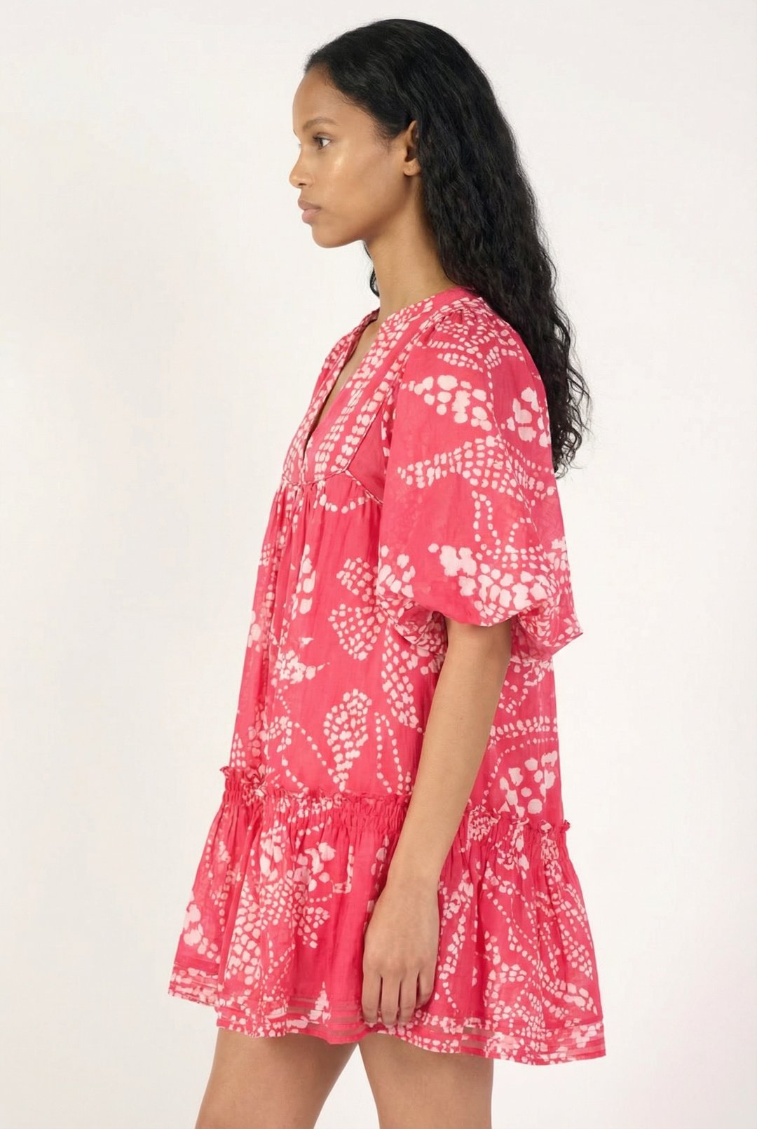 Mini Dress Cruz - Pink Austral - Poupette St Barth