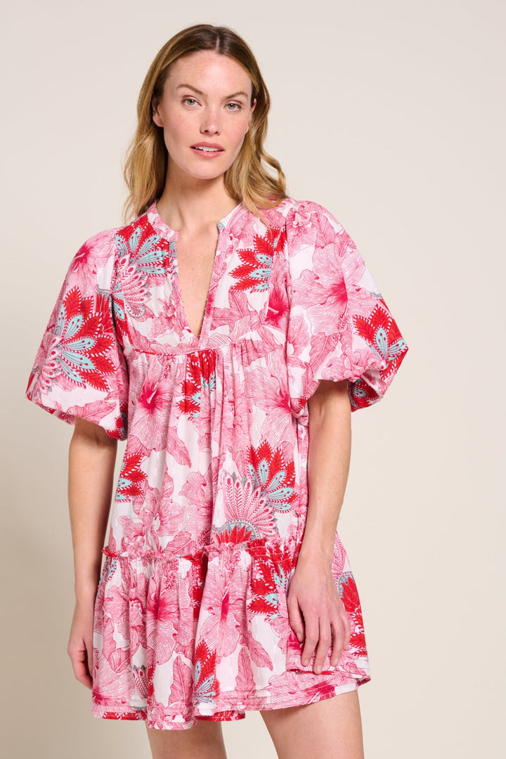 Mini Dress Cruz - Pink Padang - Poupette St Barth