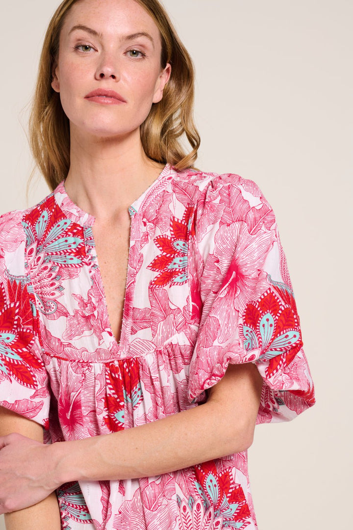 Mini Dress Cruz - Pink Padang - Poupette St Barth