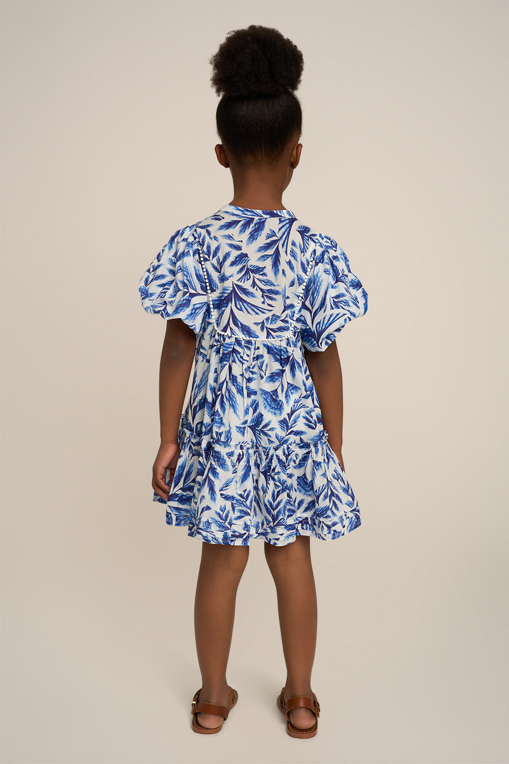 Robe Courte Cruz pour fille - Blue Sumi