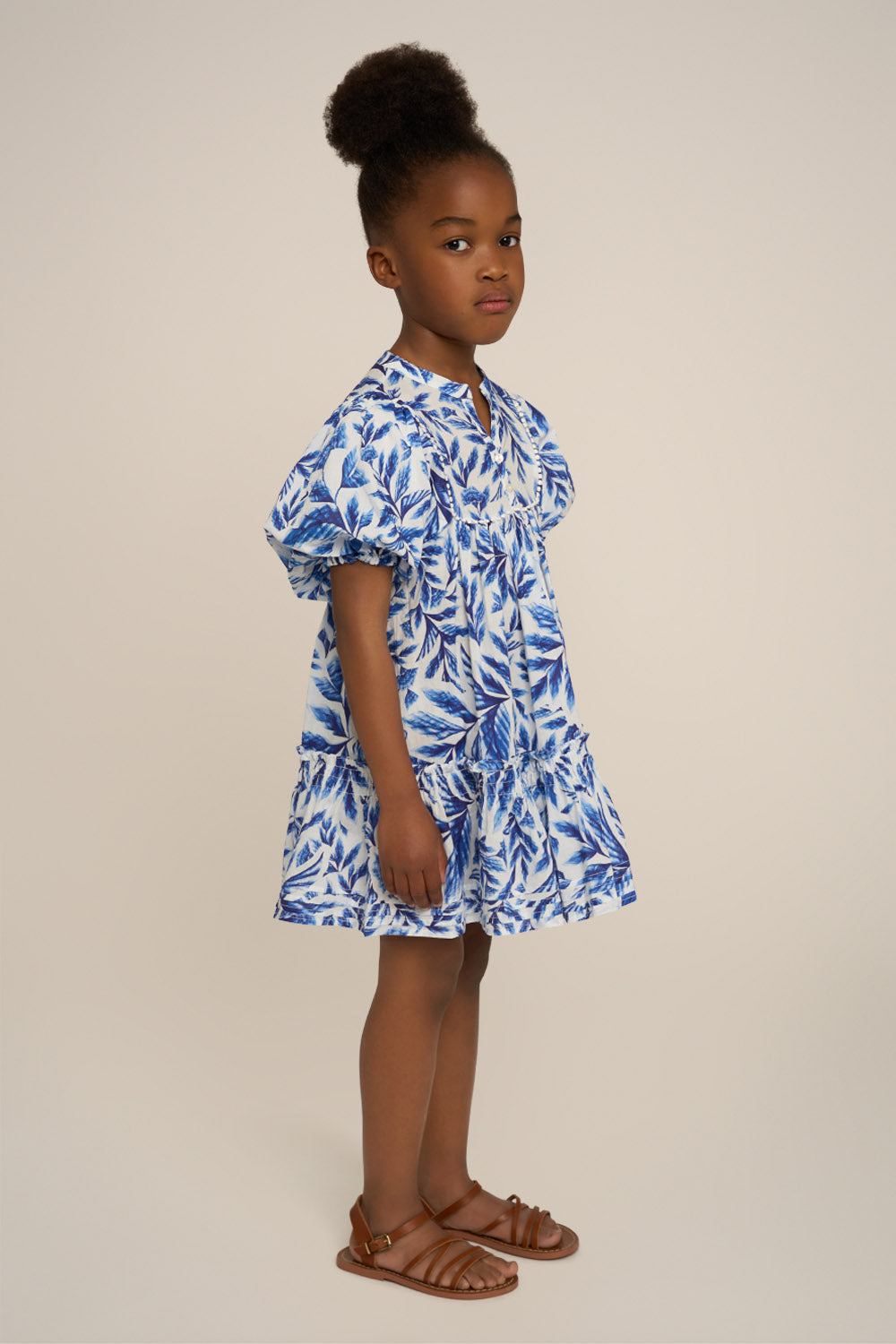 Robe Courte Cruz pour fille - Blue Sumi