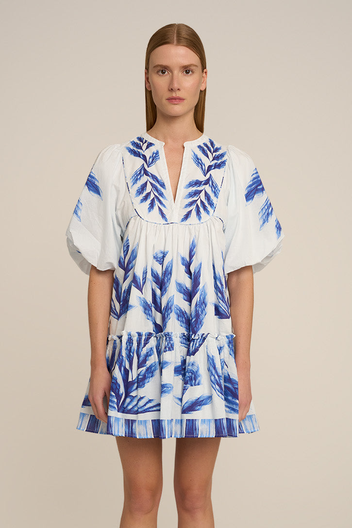 Mini Dress Cruz - Blue Sumi