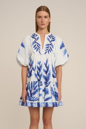 Robe Courte Cruz - Blue Sumi