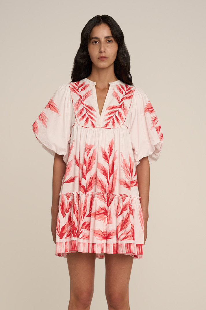 Mini Dress Cruz - Orange Sumi