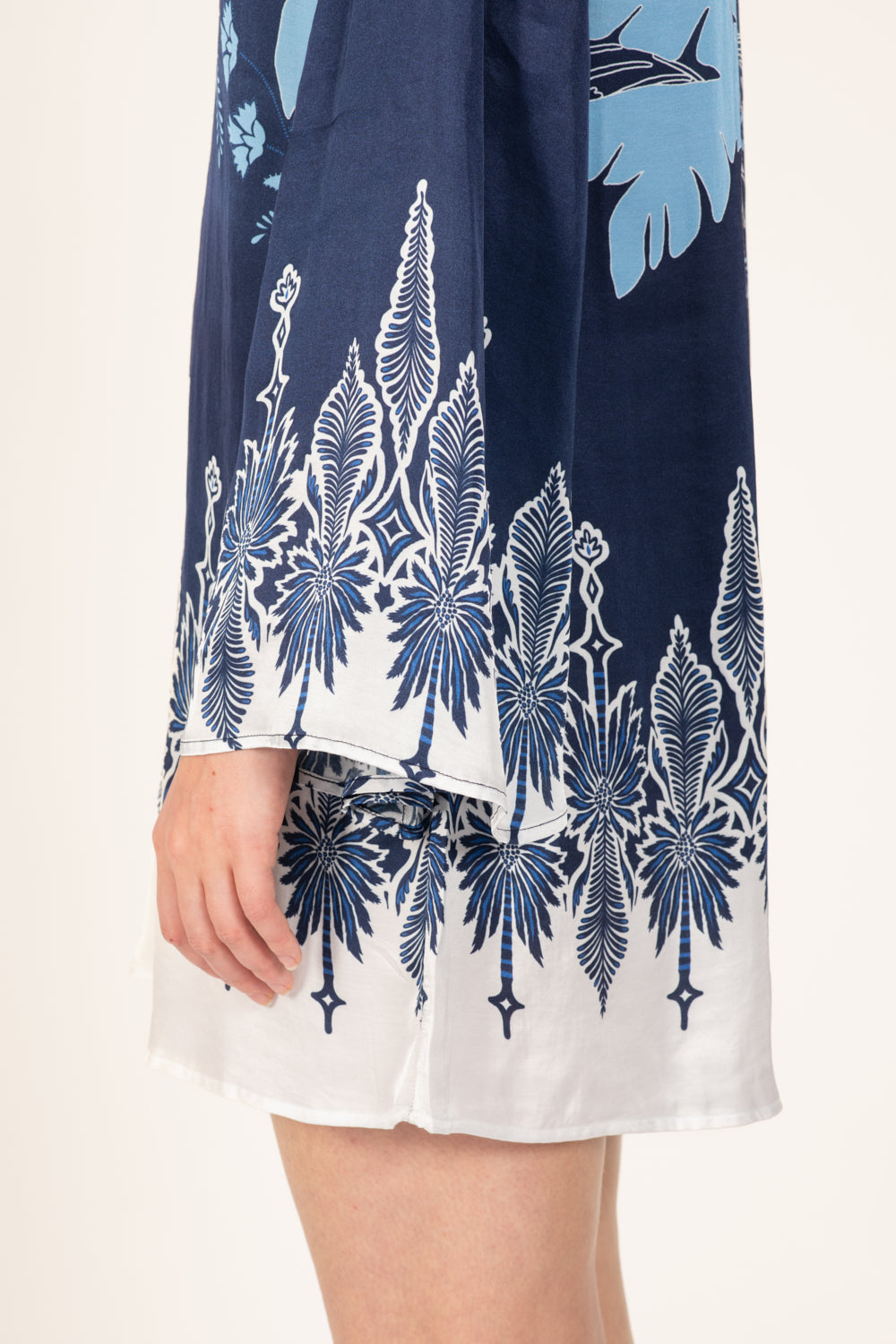 Mini Dress Gia - Navy Canopy - Poupette St Barth