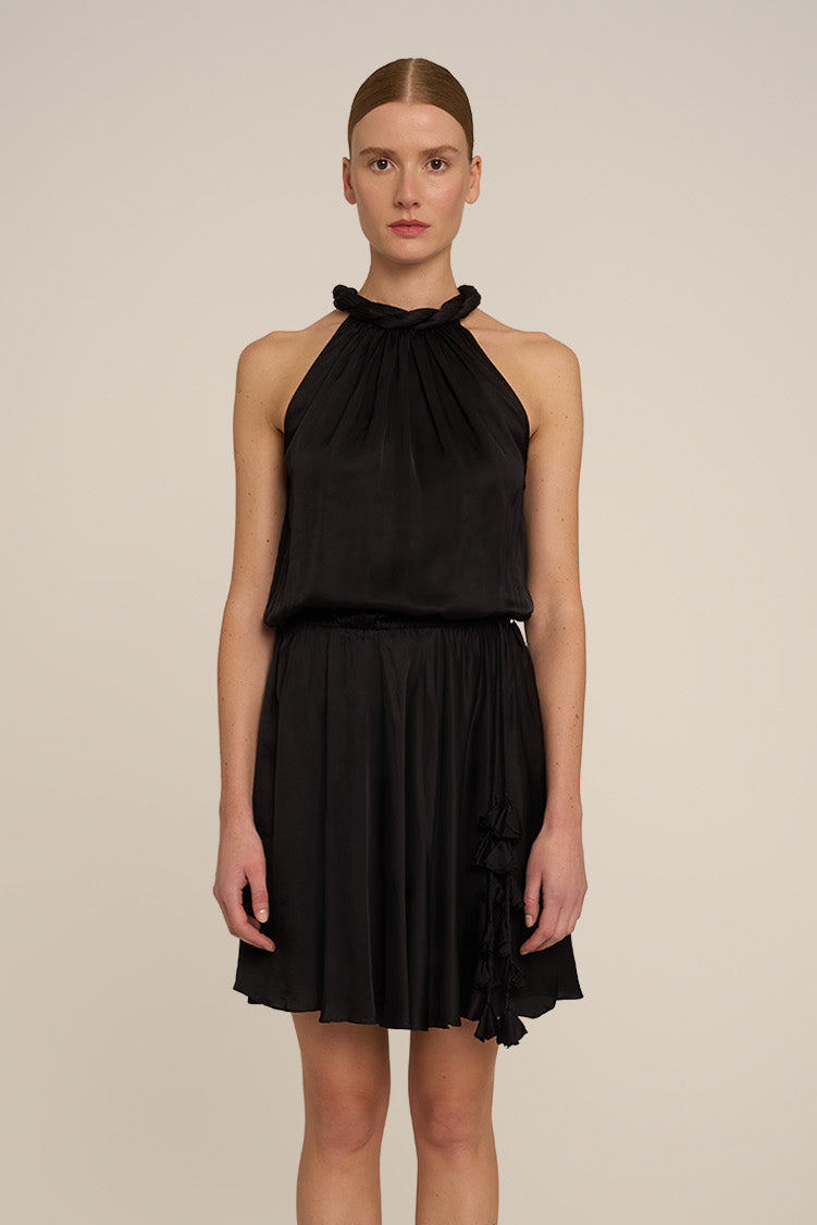 Mini Dress Jade - Black