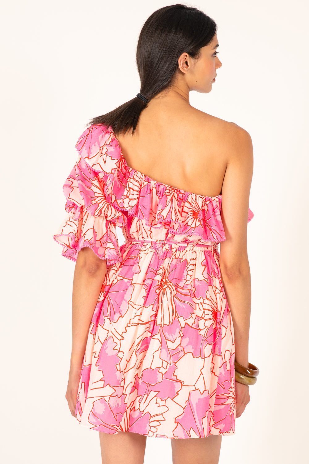 Mini Dress Jenny - Pink Petal - Poupette St Barth