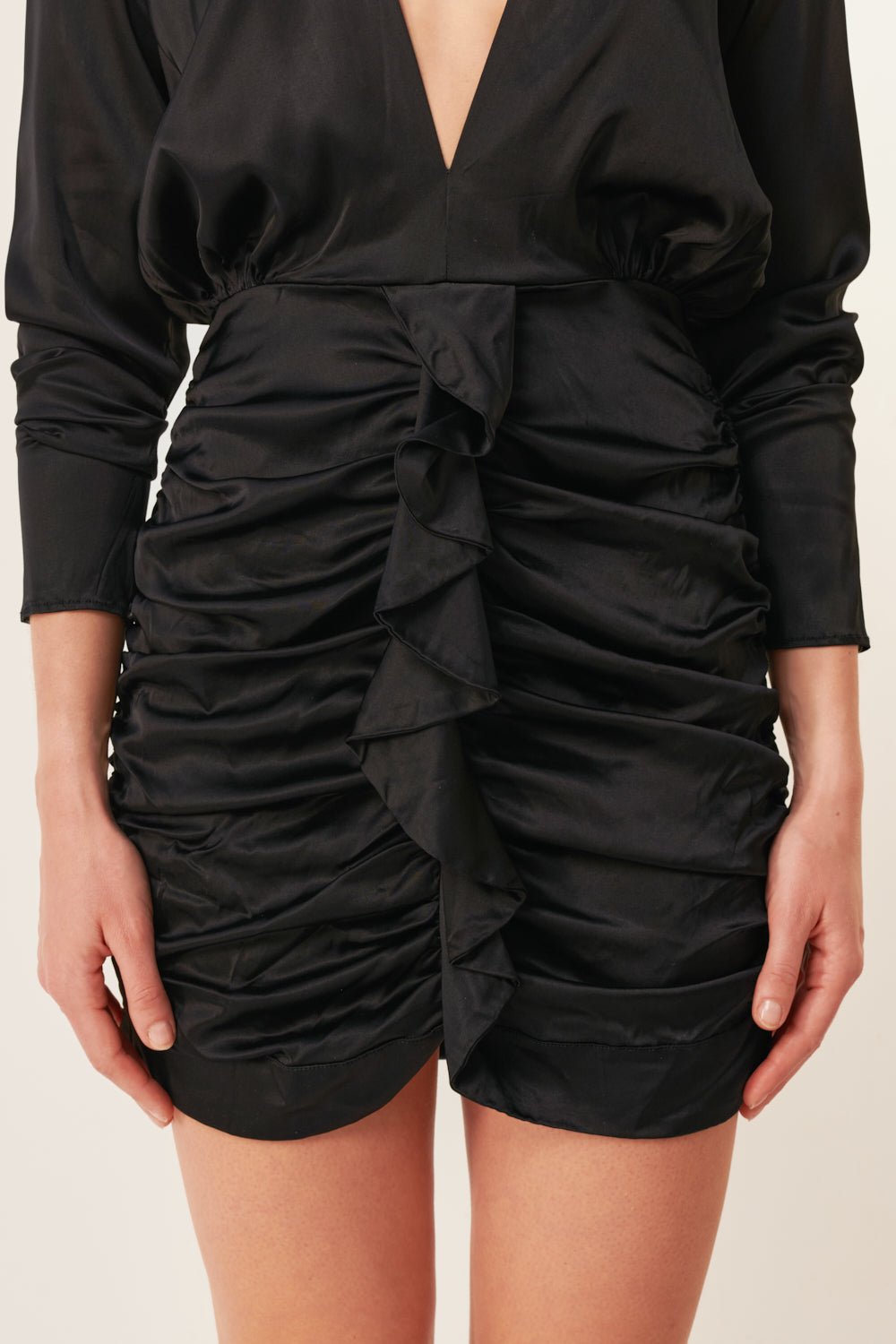Mini Dress Joy - Black - Poupette St Barth