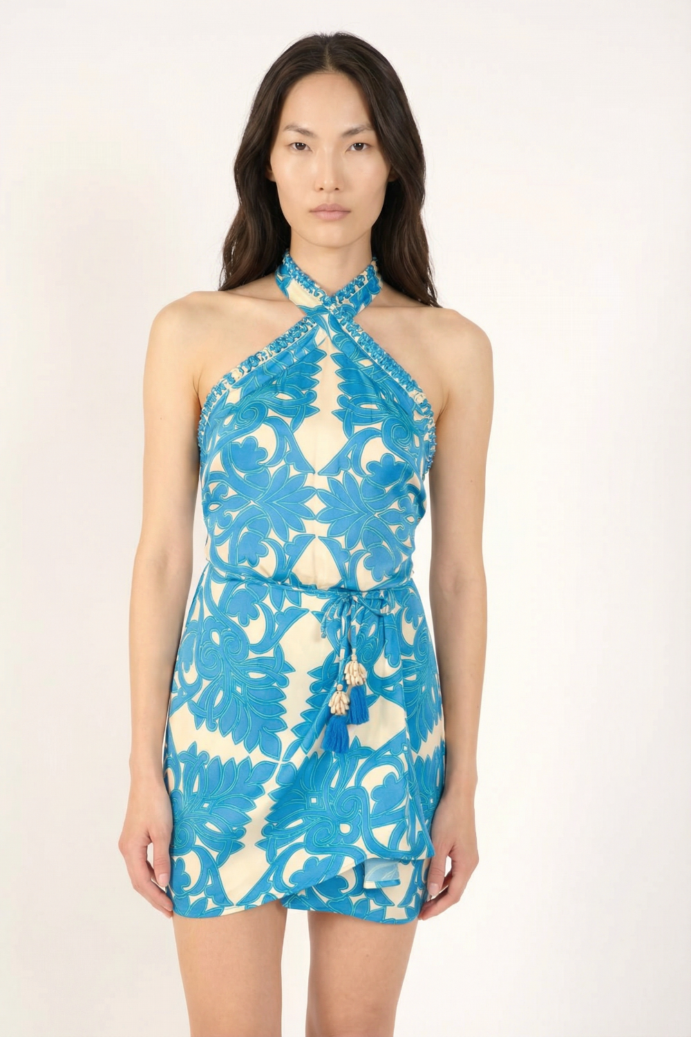 Mini Dress Manon - Blue Mantra - Poupette St Barth