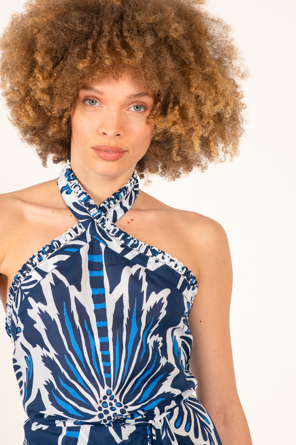 Mini Dress Manon - Navy Cartagena