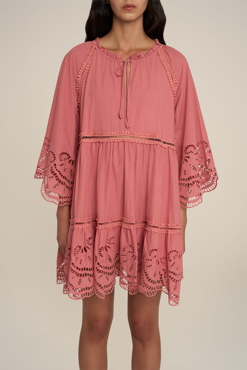 Robe Courte Mona - Clay