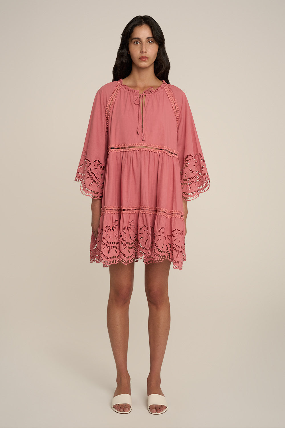 Robe Courte Mona - Clay
