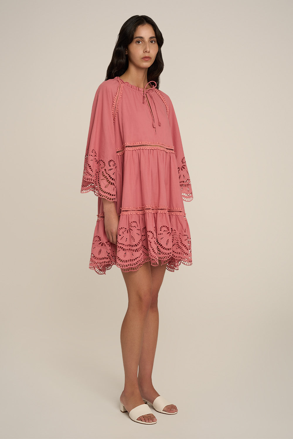 Robe Courte Mona - Clay