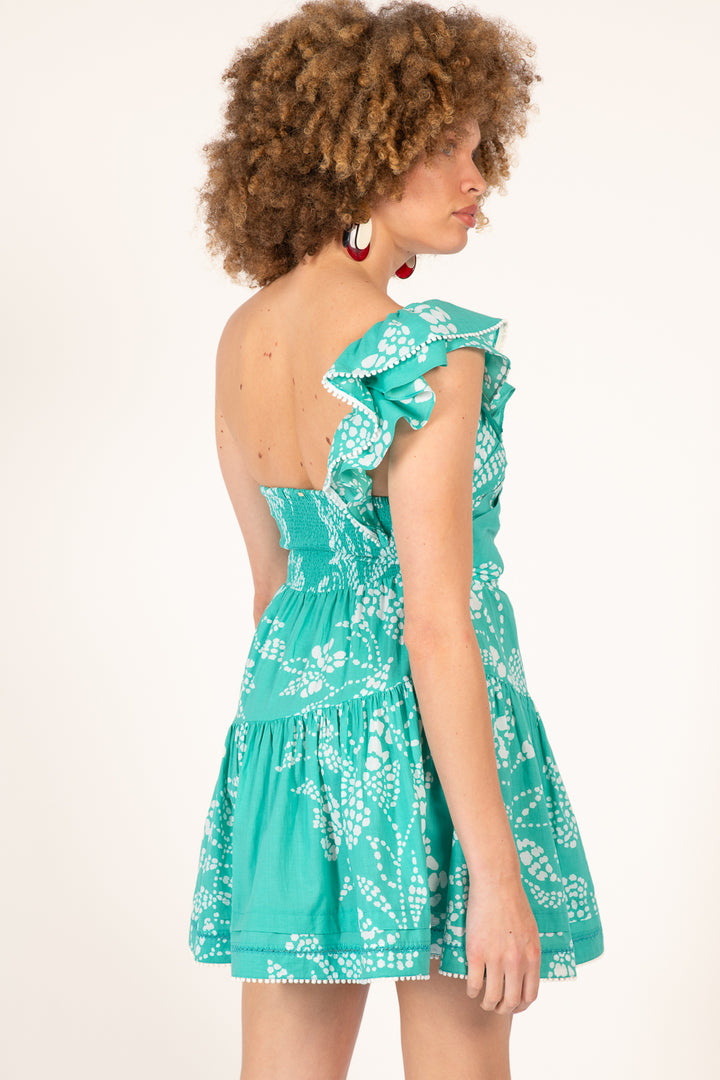 Mini Dress Niki - Mint Austral - Poupette St Barth