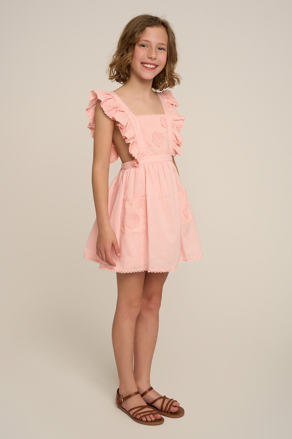 Robe Courte Rose pour fille - Blossom