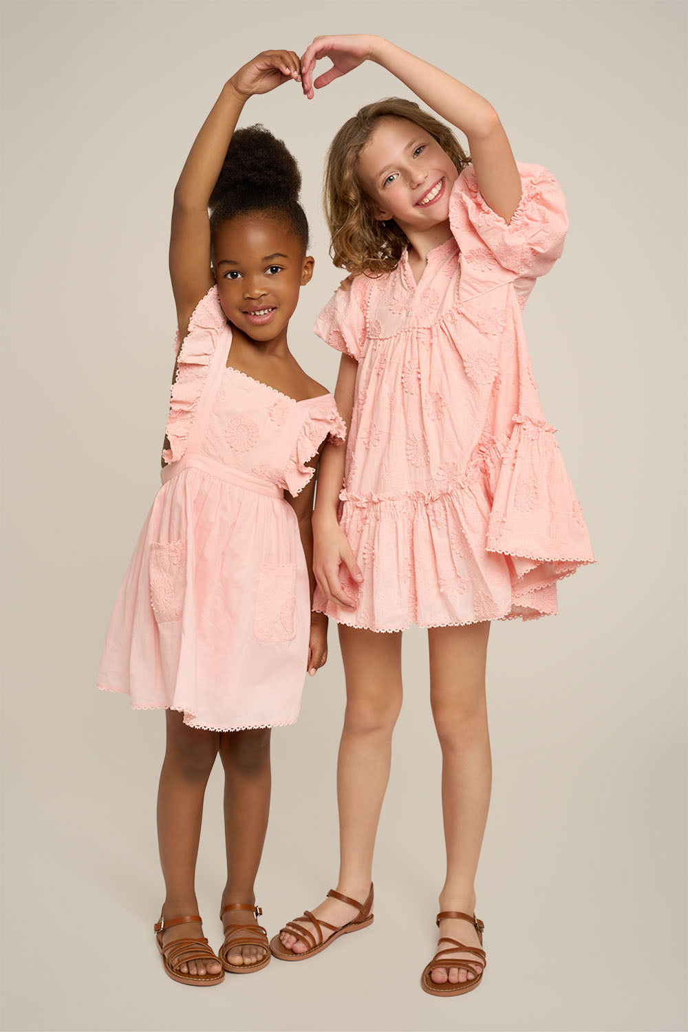 Robe Courte Rose pour fille - Blossom