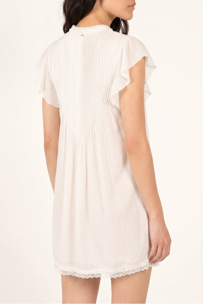 Robe Courte Sasha - Optic White
