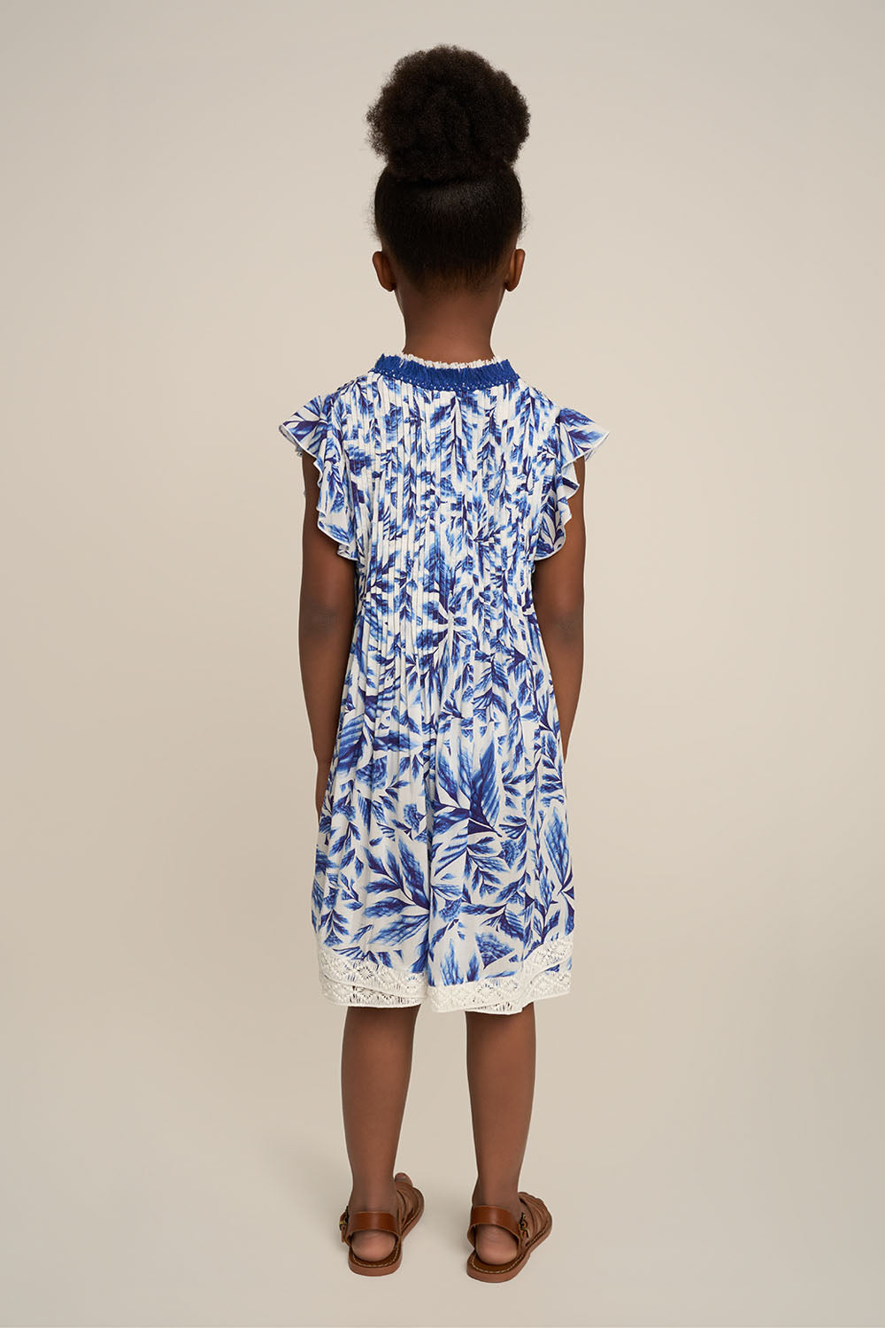 Robe Courte Sasha pour fille - Blue Sumi