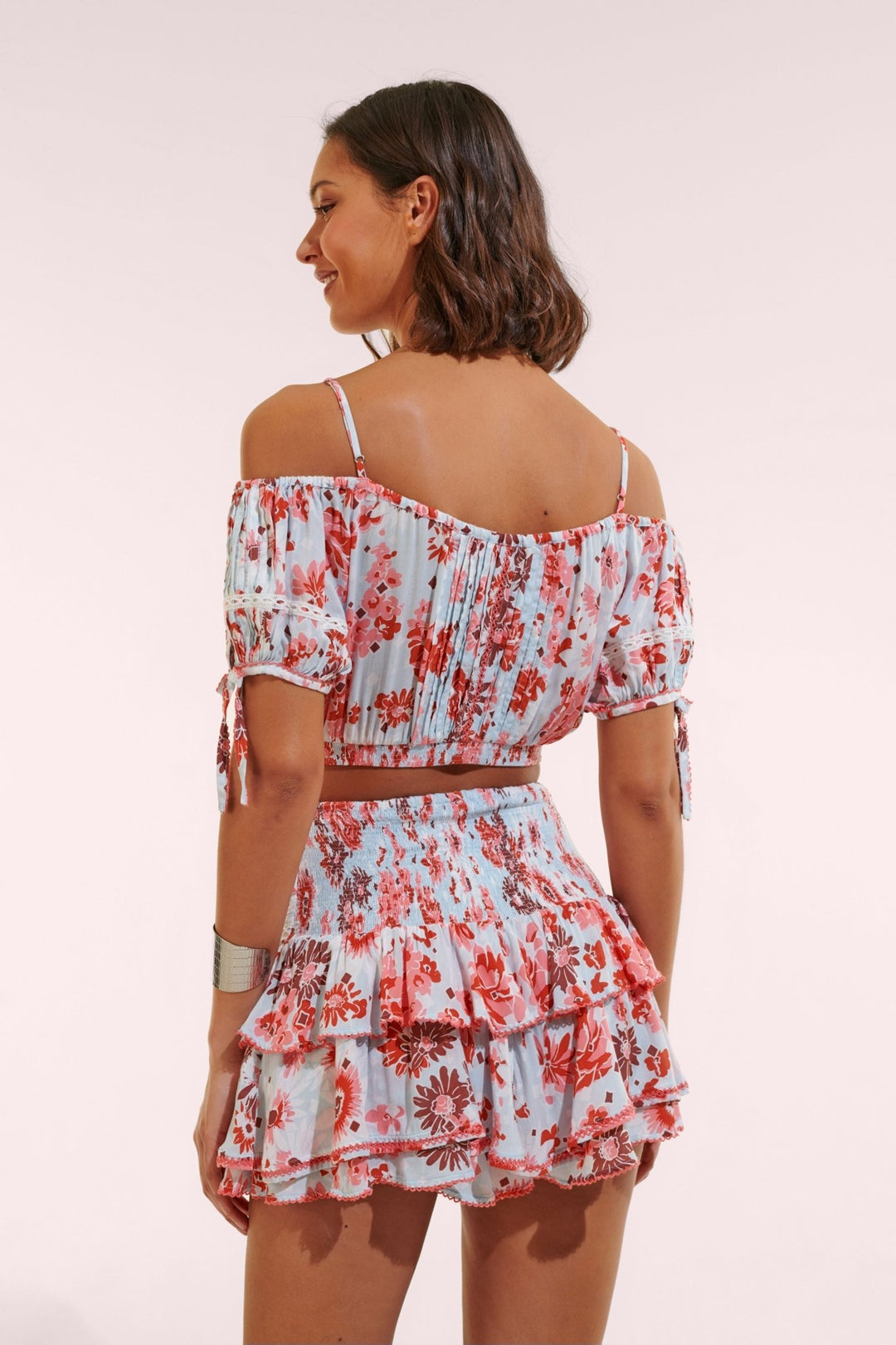 Mini Jupe Alizée - Blue 90'S