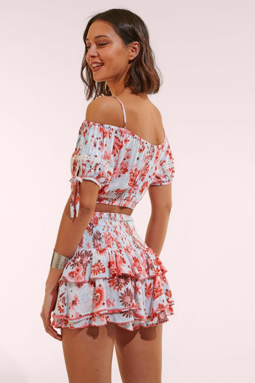 Mini Jupe Alizée - Blue 90'S