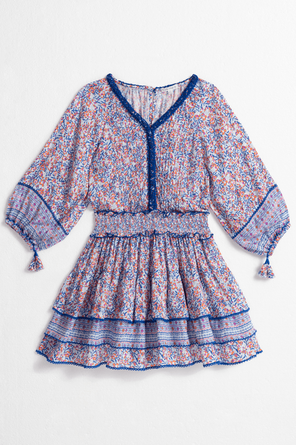 Kids Mini Dress Ariel - Light Blue Paquerette