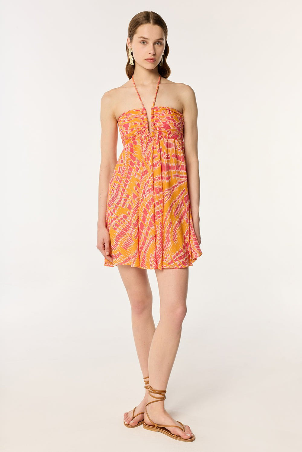 Mini Dress Calla - Yellow Kalina - Poupette St Barth