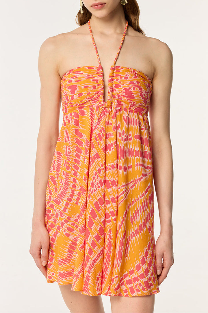 Mini Dress Calla - Yellow Kalina - Poupette St Barth