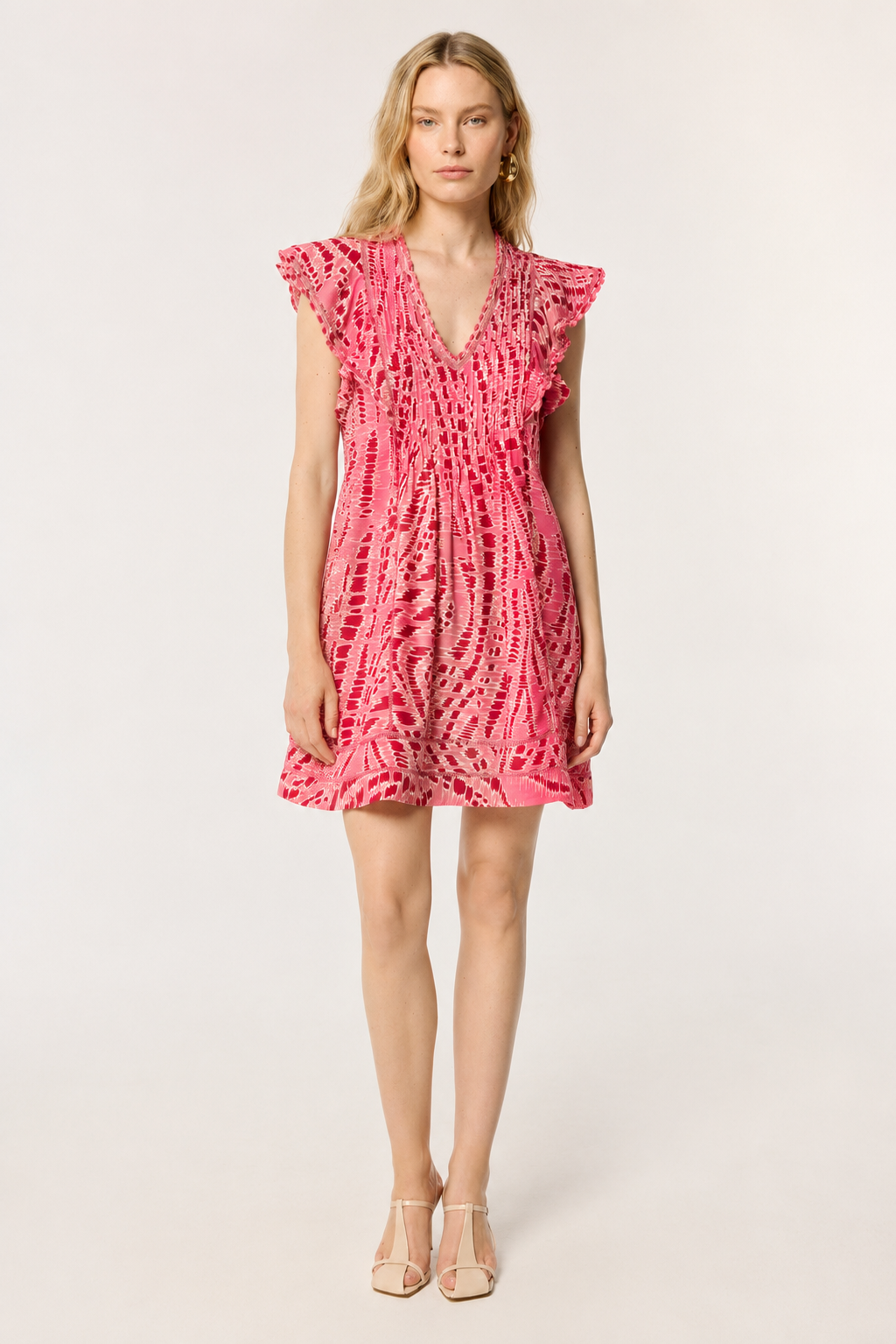 Mini Dress Camelia - Pink Kalina
