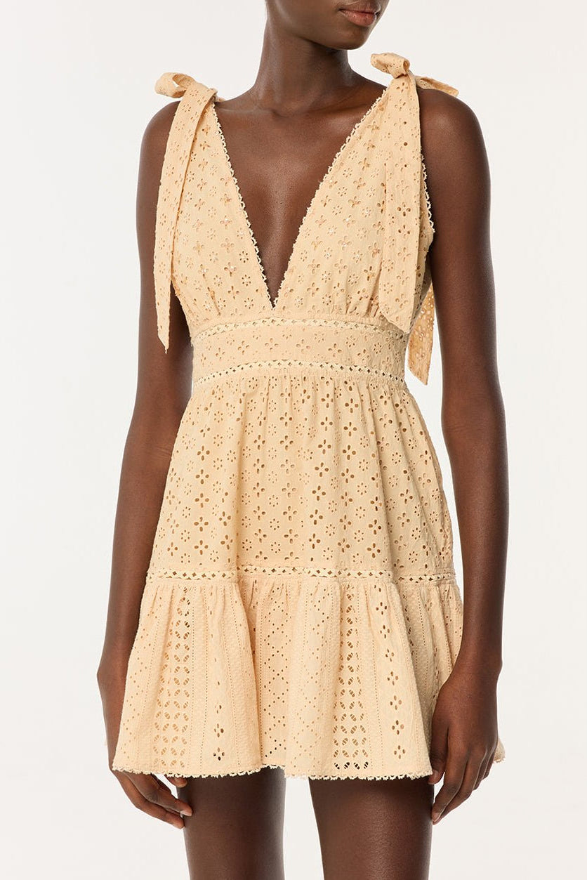 cream mini dress Mini Dress Cara