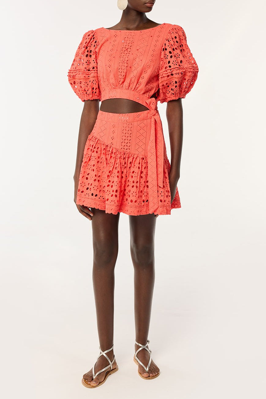 coral mini dress Mini Dress Chantal | Coral | L