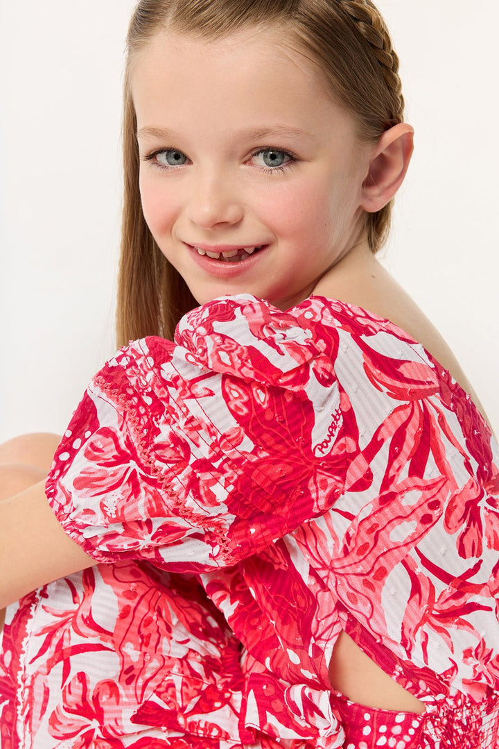 Kids Mini Dress Chantal - Pink Jengel