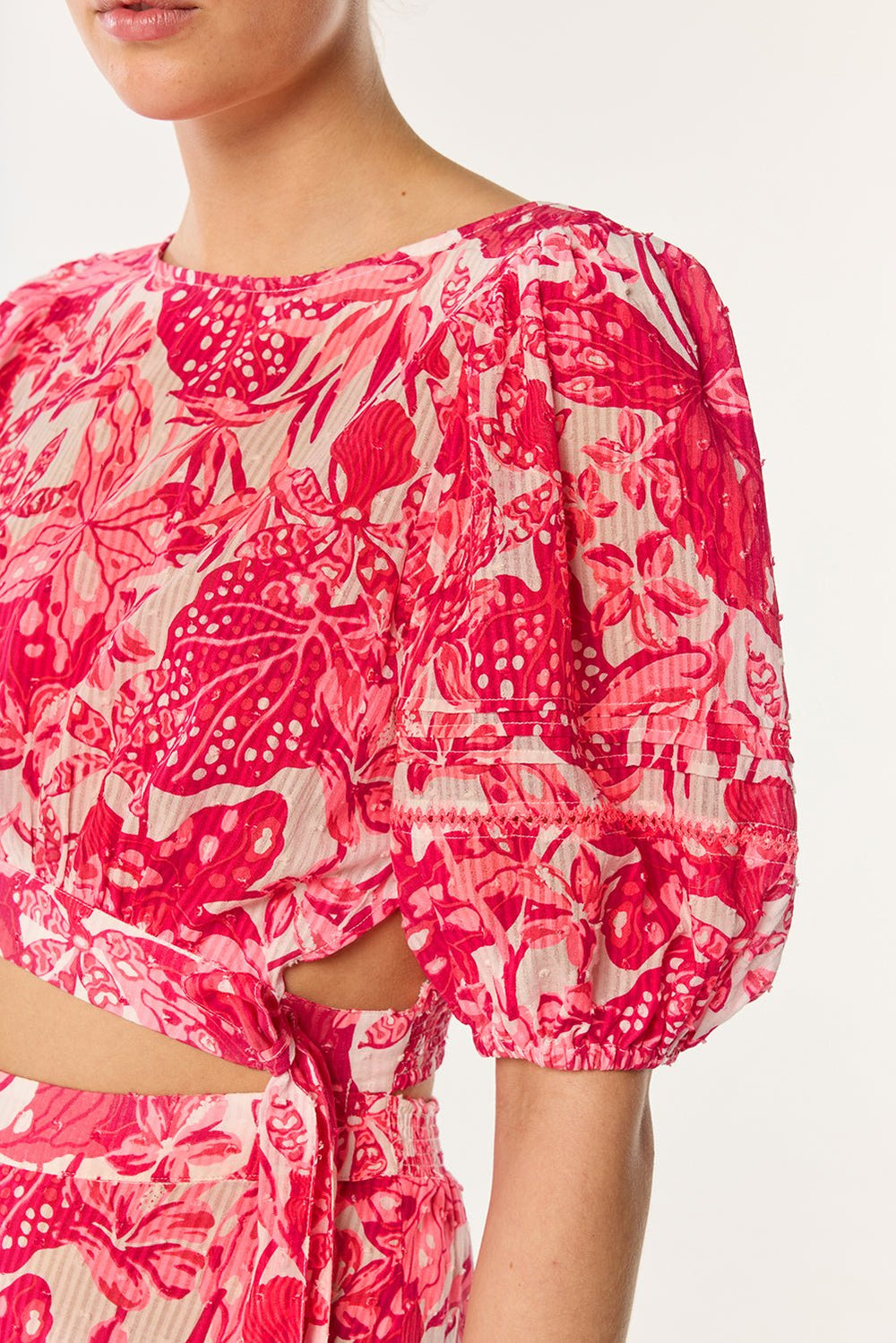 Mini Dress Chantal - Pink Jengel - Poupette St Barth