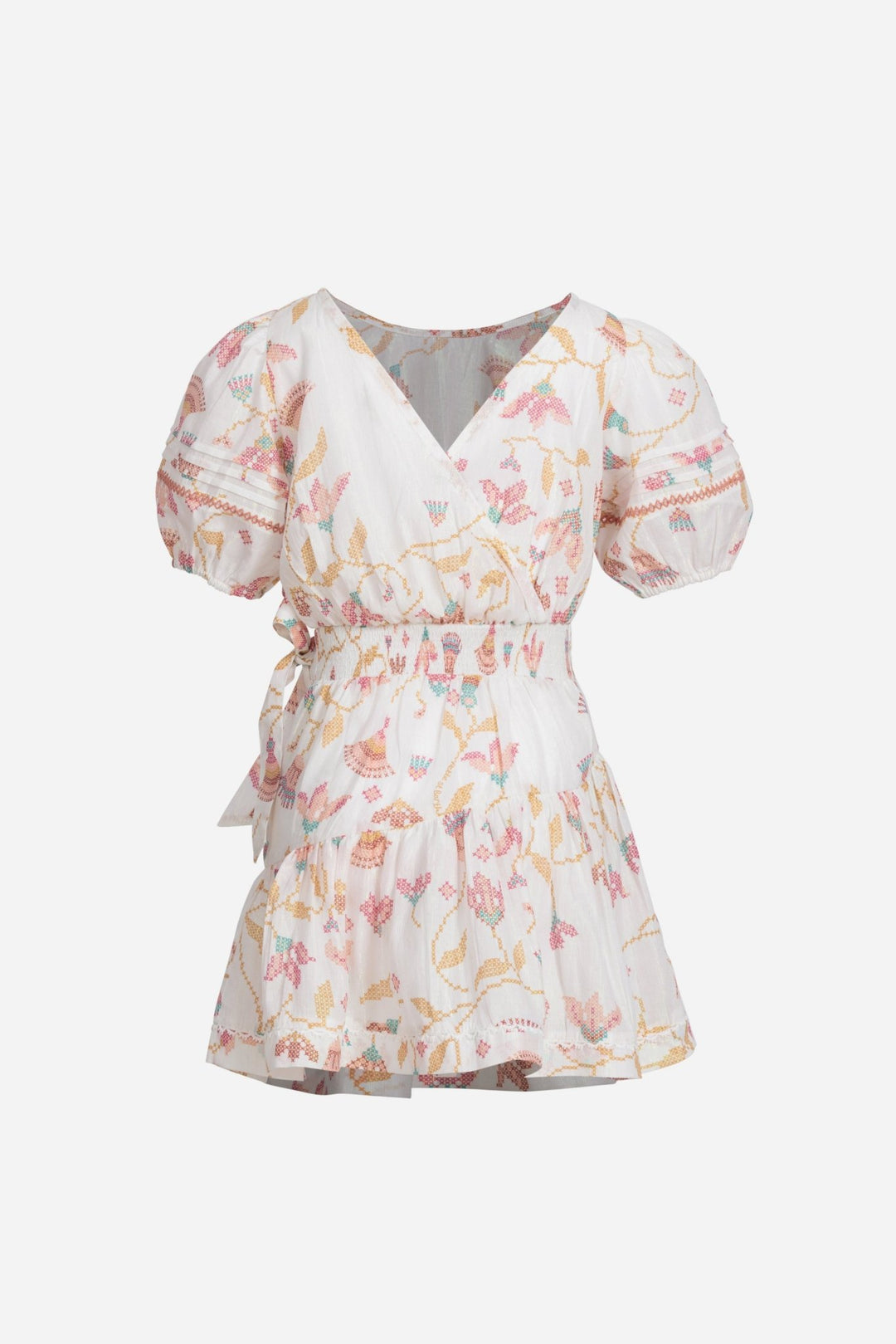 Robe Courte Chantal pour fille - Pink Ylang-Ylang 