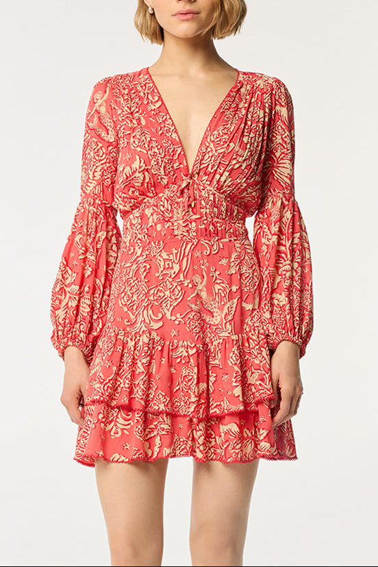 Mini Dress Chiara | Pink | S | Poupette St Barth Mini Dress Chiara | Pink | S | Poupette St Barth